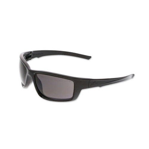 MCR Safety BLACK FRAME, GRAY LENS, 12/BX, #SR322