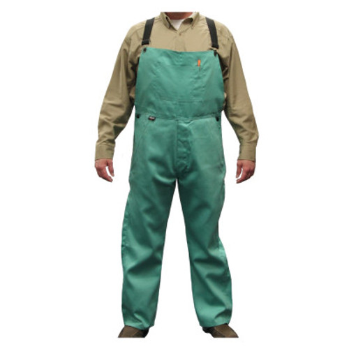 STANCO Flame Resistant 100pct Cotton Clothing, Green, 2X-Large, 30 in Inseam, 1/EA, #FR6702XL30