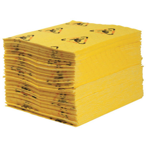 Brady SPC High Visibility Safety & Chemical Absorbent Mat, Abs 4 gal, 30 in x 150 ft, 1/RL, #CH30DP