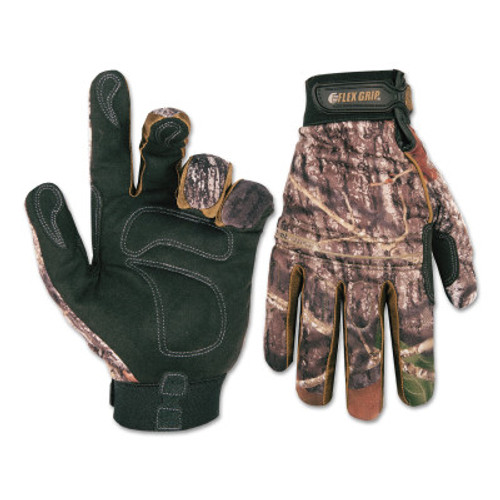 CLC Custom Leather Craft Backcountry Gloves, Mossy Oak, X-Large, 2/PK, #M125X
