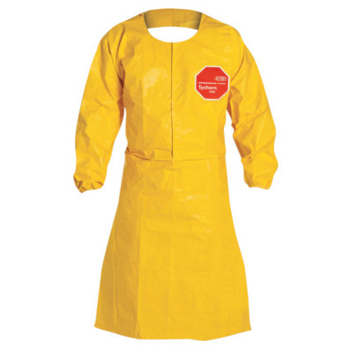 DuPont? Tychem QC Apron with Long Sleeves, 29 1/2 in X 47 1/4 in, 25/CA, #QC275BYL4X002500