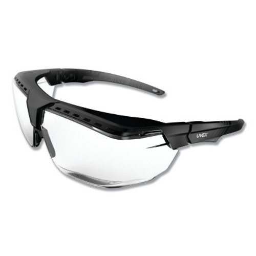 Honeywell Avatar OTG Safety Glasses, Clear/Polycarbonate/Anti-Reflective Lens, Black, 1/EA, #S3850