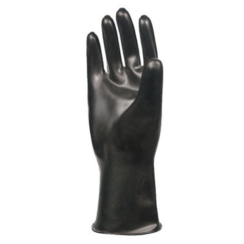 SHOWA Butyl Chemical-Resistant Gloves, X-Large, Black, 1/PR, #87810