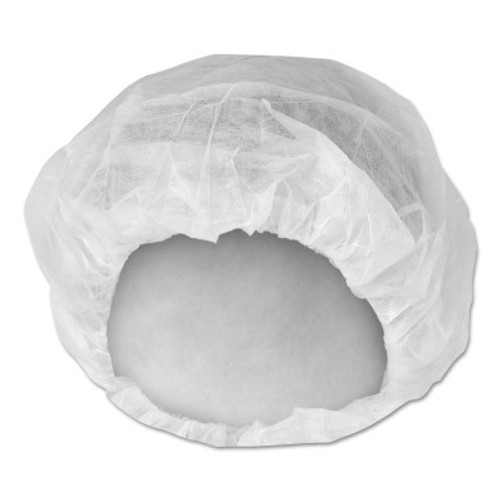 Kimberly-Clark Professional KleenGuard A10 Bouffant Caps, Medium, White, 3/CA, #36900