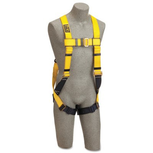 Capital Safety Delta II No-Tangle Construction Harness, Back D-Ring, Universal, Pass-Thru, 1/EA, #1103513