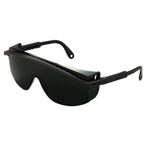 Honeywell Astrospec 3000 Eyewear, Gray Lens, Polycarbonate, Anti-Scratch, HC, Blue Frame, 10/BOX, #S130