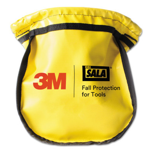 Capital Safety Small Parts Pouches, Carabiner, Yellow, 1/EA, #1500122