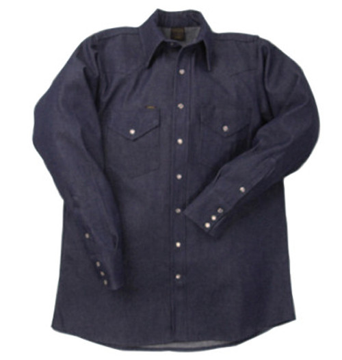 LAPCO 1000 Blue Denim Shirts, Denim, 16 Medium, 1/EA, #DS16M