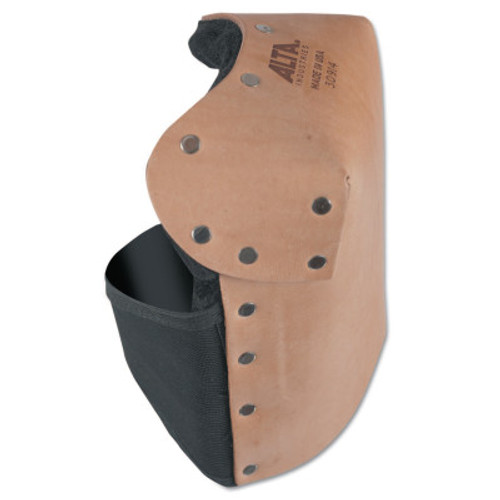 Alta Leather Knee Pads, Neoprene strap; Buckle, Saddle, 1/PR, #30914