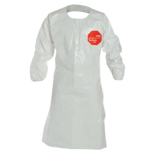 DuPont? Tychem SL Aprons with attached Long Sleeves, 2XL, 25/CA, #SL275TWH2X002500 DuPont? Tychem SL Aprons with attached Long Sleeves, 2XL, 25/CA, #SL275TWH2X002500