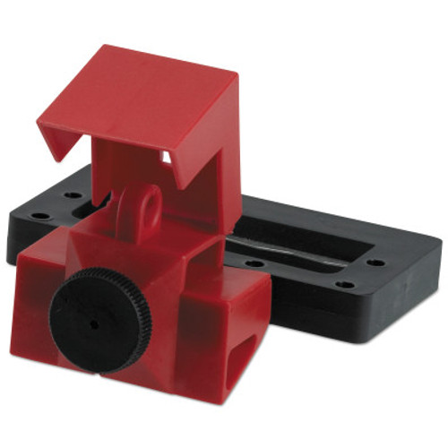 Brady Oversized Breaker Lockout Devices, 480/600V, Red, 1/EA, #65329