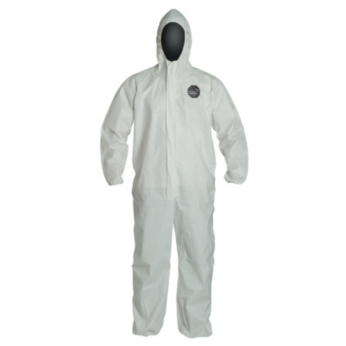 DuPont ProShield NexGen Coveralls with Attached Hood, White, 2X-Large, 25/CA, #NG127SWH2X0025NP