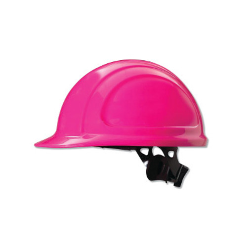 Honeywell North Zone N10 Hard Hat, Ratchet Suspension Hot Pink, 12/PK, #N10R200000