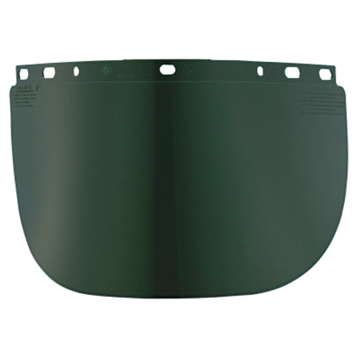 Honeywell High Performance Faceshield Windows, Dark Green, Wide View, 16-1/2 in x 8 in, 1/EA, #4178DGN