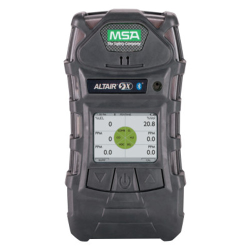 MSA Altair 5X Multigas Detectors, Catalytic (LEL); Echem (O2, CO, H2S), Mono Economy, 1/EA, #10116924