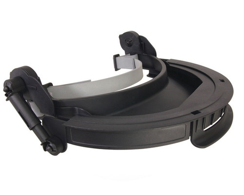 Honeywell Turboshield Hard Hat Adapters, Black, Polycarbonate, 1/EA, #S9510