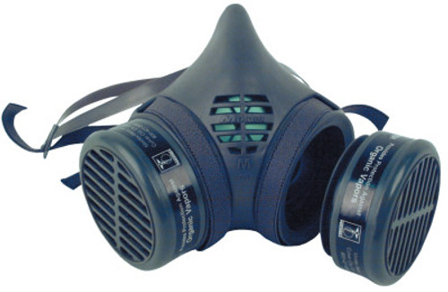 Moldex 8000 Series Assembled Respirators, Medium, w/Organic Vapor Cartridge, 1/EA, #8102