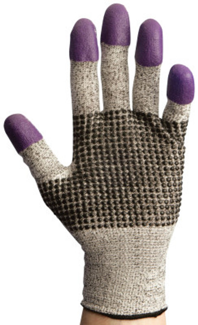 Kimberly-Clark Professional G60 Purple Nitrile Cut Resistant Gloves, Size 11, Purple/Grey/Black, 12/CA, #97434