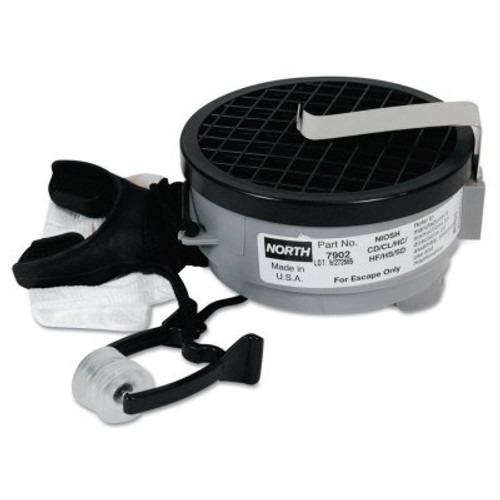 Honeywell Emergency Escape Respirators, For Acid Gases, 1/EA