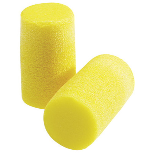 3M E-A-R Classic Plus Foam Earplugs 310-1101, PVC, Yellow, Uncorded, 200/BX, #7100000262