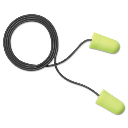 3M E-A-Rsoft Metal Detectable Corded Earplugs 311-4106,  Red/Yellow, Corded, 200/BX, #7000029952