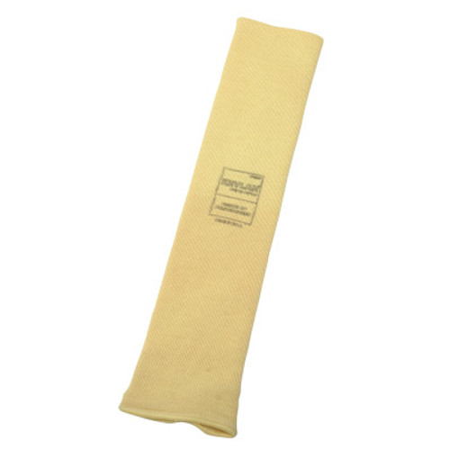 Honeywell Heat and Cut Resistant Sleeves w/ Thaumbhole, 14" Long, Elastic Closure, Yellow, 25/BX, #KVS214TH