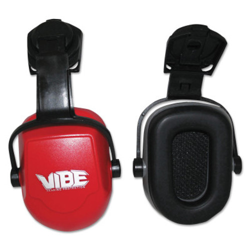 Kimberly-Clark Professional H70 VIBE Earmuffs, 25 dB NRR, Red, Cap Attached, 1/EA, #20777
