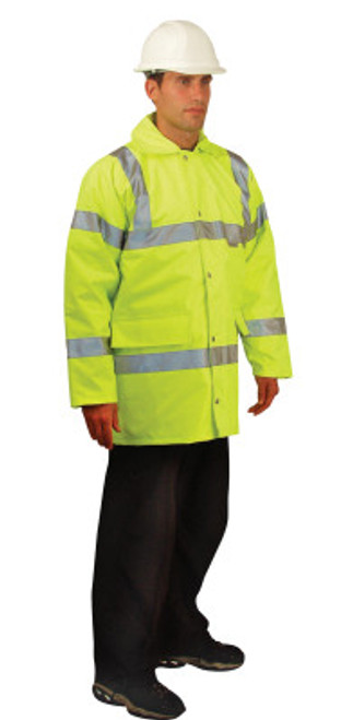 OccuNomix Premium 5-in-1 Parka, X-Large, Yellow, 1/EA, #LUXTJFSYXL