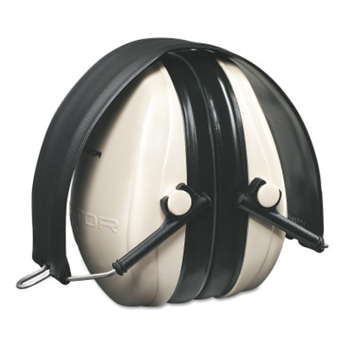 3M Optime 95 Earmuffs, 21 dB NRR, White/Black, Over the head, 1/PR, #7000002328