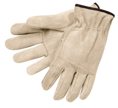 MCR Safety Premium-Grade Leather Driving Gloves, Goatskin, X-Large, Unlined, 12 Pair, #3601XL