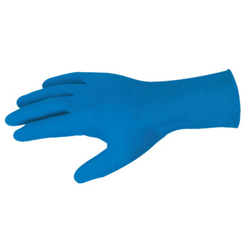 MCR Safety MedTech Exam Gloves, Medium, Blue, Latex, 11 mil, 500/CA, #5049M