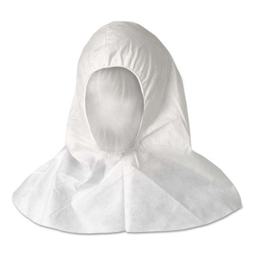 Kimberly-Clark Professional Kleenguard A20 Breathable Particle Protection Hoods, Universal, White, 100/CS, #36890