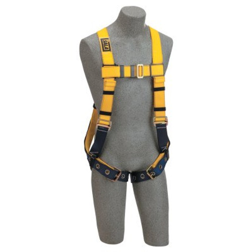 Capital Safety Delta Construction Style Harnesses, Back D-Ring, X-Large, 1/EA, #1102529