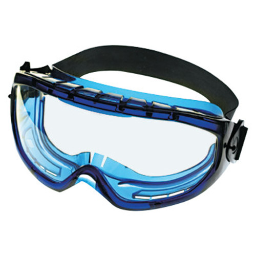 Kimberly-Clark Professional V80 MONOGOGGLE XTR Goggles, Clear/Blue, Indirect Ventilation, Antifog, 1/PR, #18624