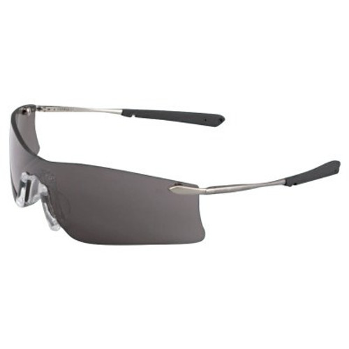 MCR Safety Rubicon Protective Eyewear, Gray Lens, Polycarbonate, Anti-Fog, Frame, 1/EA, #T4112AF