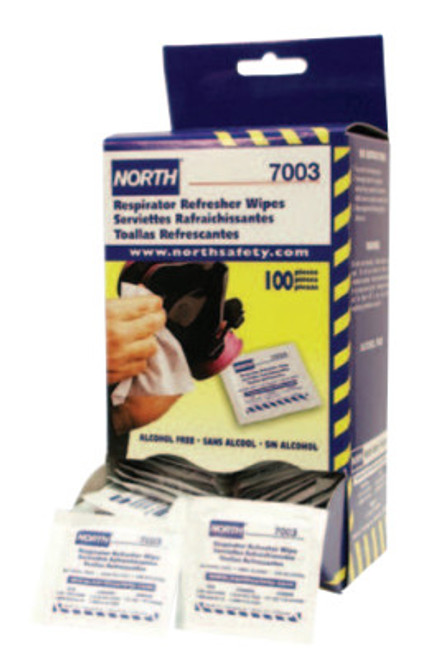 Honeywell Respirator Cleaning Wipes, 1/BX, #7003H5
