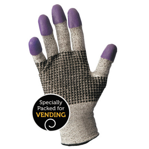 Kimberly-Clark Professional G60 Purple Nitrile Cut Resistant Gloves, Size 6, Purple/Grey/Black, 12/CA, #13844