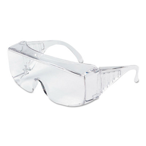 MCR Safety Yukon XL Protective Eyewear, Clear Polycarbonate Lenses, Clear Frame, 12/BOX, #9800XLB