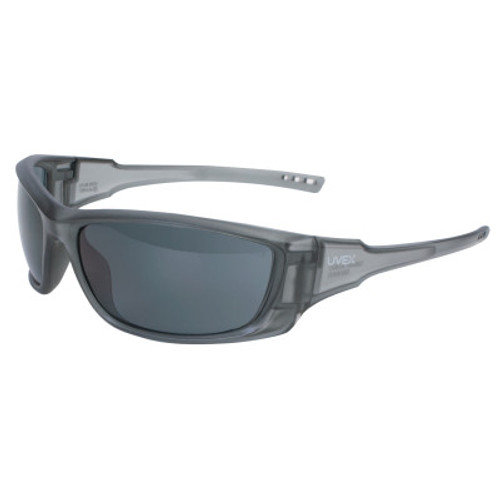 Honeywell A1500 Series Safety Eyewear, Gray Lens, Hard Coat, Gray Frame, 10/PK, #S2161