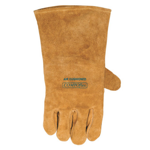 Best Welds Premium Leather Welding Gloves, Leather, Large Right Hand, Buck Tan, 1/PR, #102000RH