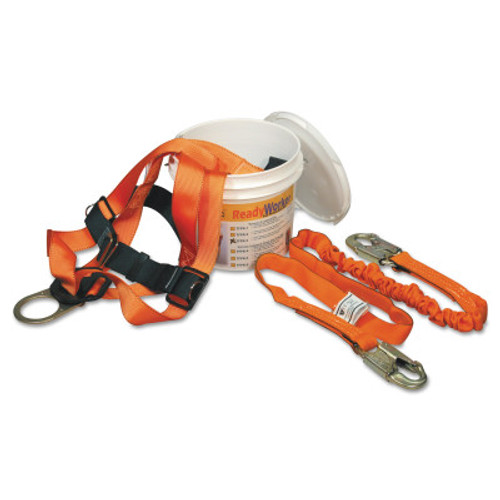 Honeywell Titan II ReadyWorker Fall Protection Kits, Tongue Leg Strap Buckles, Side D-Ring, 1/EA, #TFPK3U6FTAK