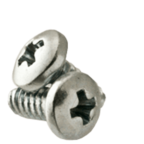 #4-40 x 1/4" F/T Phillips Pan Head Thread Rolling Screws Zinc Cr+3/Wax (35,000/Bulk Pkg.)