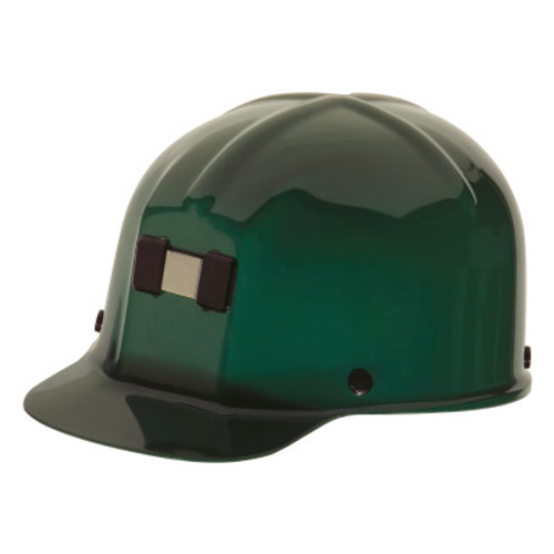 MSA Safety Comfo-Cap Hard Hat, Green, Staz-on Suspension #91584 (1/Pkg.)