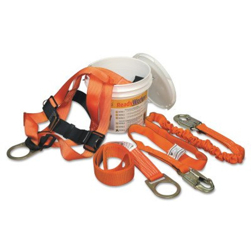 Honeywell Titan II ReadyWorker Fall Protection Kits, Mating Leg Strap Buckles, 6 ft Strap, 1/EA, #TFPK4U6FTAK