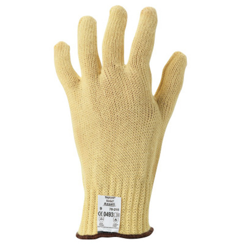 Ansell Neptune Kevlar Gloves, Size 8, Yellow, 12 Pair, #103770