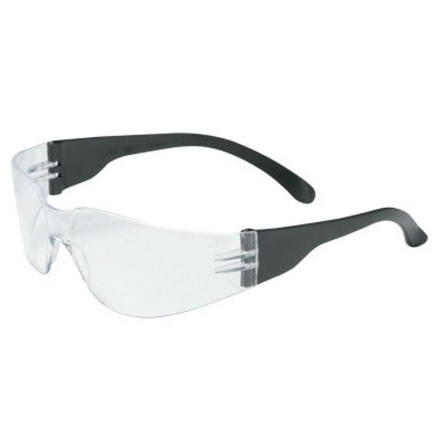 Protective Industrial Products, Inc. Zenon Z12 Series Safety Glasses, Clear Lens, Polycarbonate, HC, Black Frame, PVC, 12/BX, #250010000