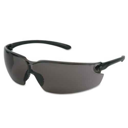 MCR Safety BlackKat Safety Glasses, Gray Lens, Duramass Scratch-Resistant, 12/DZ, #BL112