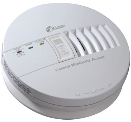 Kidde Carbon Monoxide Alarms, Carbon Monoxide, Electrochemical, 1/EA, #21006406