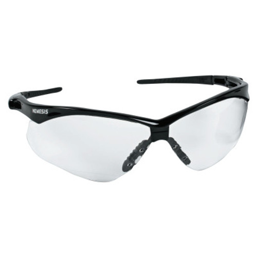 Kimberly-Clark Professional V30 Nemesis* Safety Eyewear, Clear Anti-Scratch Hard Coat Lenses, Black Frame, 1/EA, #20378