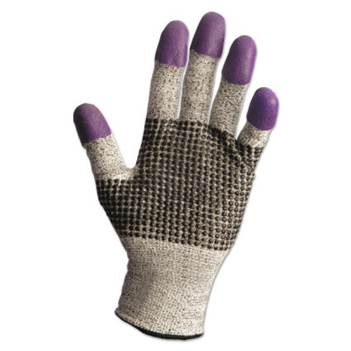 Kimberly-Clark Professional G60 Purple Nitrile Cut Resistant Gloves, Size 8, Purple/Grey/Black, 12/CA, #97431